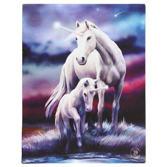 Small Eternal Bond Unicorn Canvas